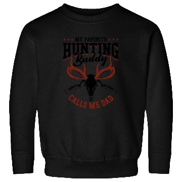 Discover Buck Deer Hunting Hunter Dad Sweatshirts