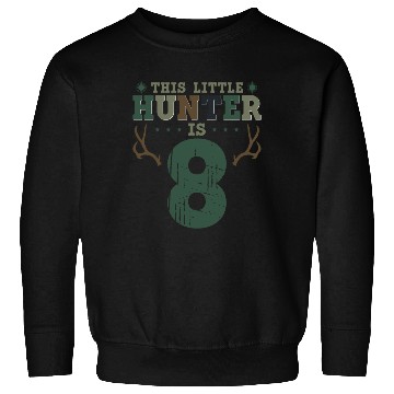 Discover Buck Deer Hunting Hunter Kid 8th Sweatshirts