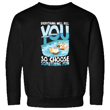 Discover Guinea Pig High Diving Swimming Sweatshirts