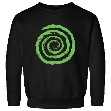 Discover Geometric Shapes. Circle Spiral Shape Sweatshirts