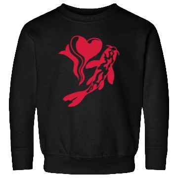 Discover koi fish I Love Sweatshirts
