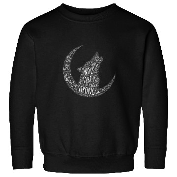 Discover Strong Like A Wolf Sweatshirts
