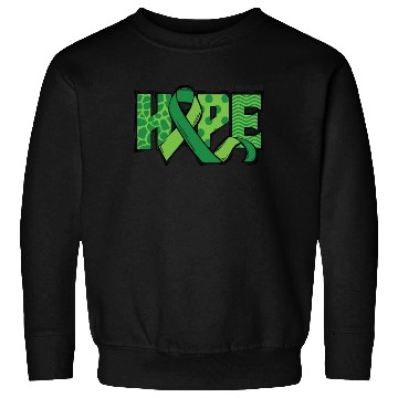 Discover Hope Green Mental Health Support Sweatshirts