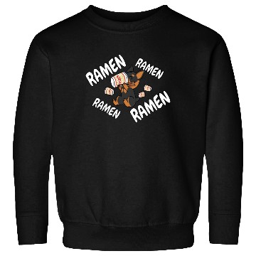 Discover Miniature Pinscher Instant Ramen Noodles Sweatshirts