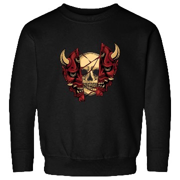 Discover Japanese style skull Sweatshirts
