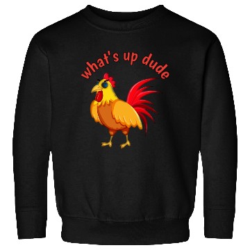 Discover Angry Cartoon Cock Bird Sweatshirts