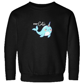 Discover Stay Cute, Narwhal Sweatshirts