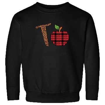 Discover Leopard T is For Teacher Sweatshirts