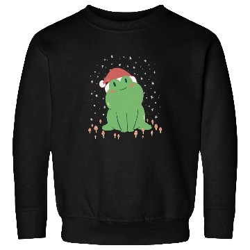 Discover Kawaii Frog Goblincore Cottagecore Aesthetic Sweatshirts