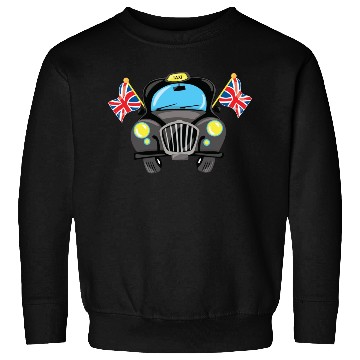 Discover Taxi Hackney the black cab in London Sweatshirts