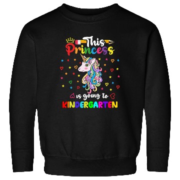 Discover Unicorn Princess Kindergarten Sweatshirts