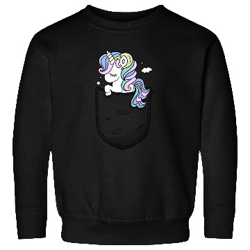 Discover Unicorn in the pocket Sweatshirts