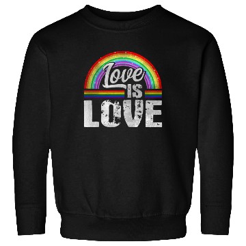 Discover Love is Love - Rainbow Tolerance LGBT Gay Pride Sweatshirts