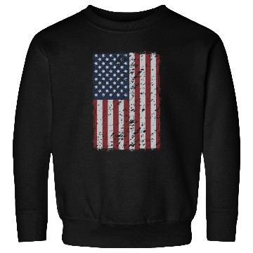 Discover Grunge American Flag - Patriotic Sweatshirts