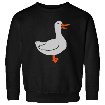Discover Cartoon bird cute goose Sweatshirts