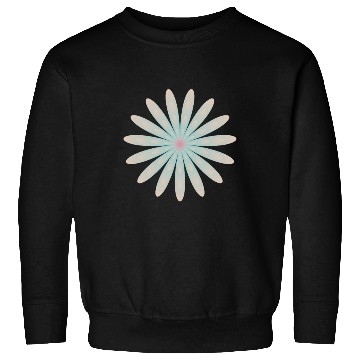 Discover Blue and Coral Flower Sweatshirts