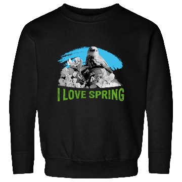 Discover I love SPRING with Eagle Sweatshirts