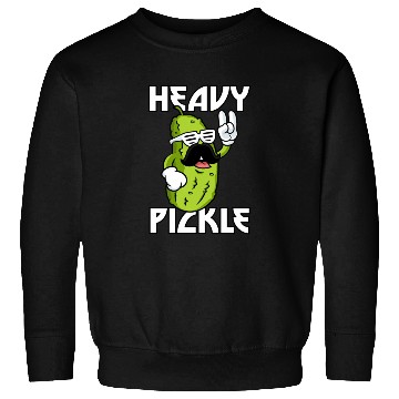 Discover Heavy Pickle Metal Fan Metalhead Sweatshirts