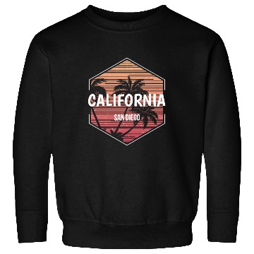 Discover San Diego California Beach Vacation Souvenir Sweatshirts