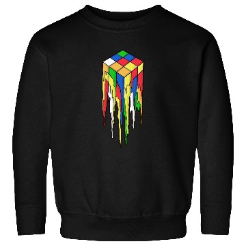 Discover Magic Melting Cube Retro Sweatshirts