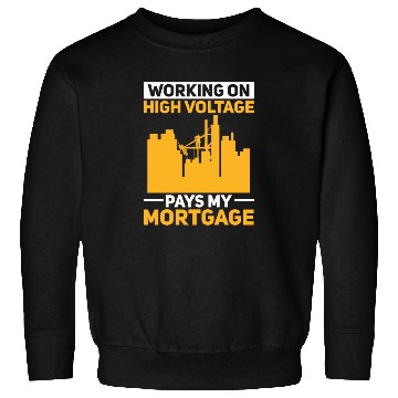 Discover Electrician Electrical Engineer Lineman Sweatshirts