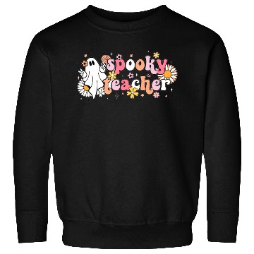 Discover Halloween Spooky Teacher Sweatshirts