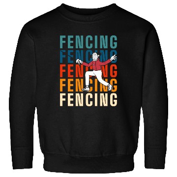 Discover Fencing Sport Fencer En Garde Sport Fencing Sweatshirts