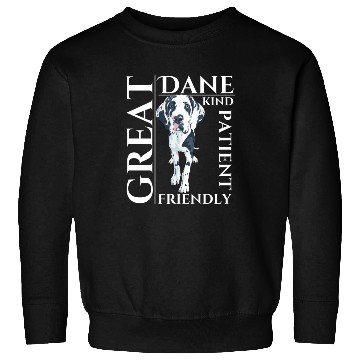 Discover Great Dane Dog Traits - dog theme gift Sweatshirts