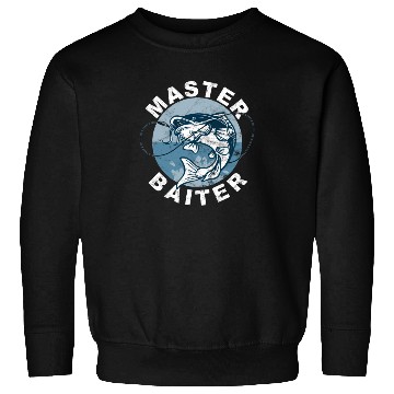 Discover Master Baiter - Wels Catfish Hunter Sweatshirts