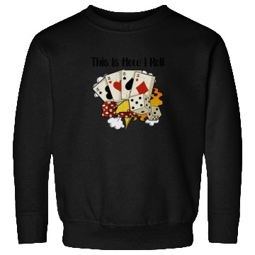Discover Poker Casino Poker Player Gambling Roulette Gift Sweatshirts
