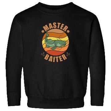 Discover Master Baiter - Wels Catfish Hunter Sweatshirts