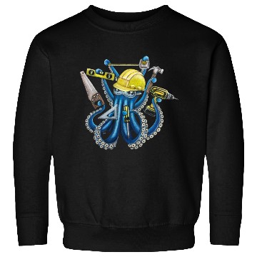 Discover "Octo Builder" - Octopus contractor Sweatshirts