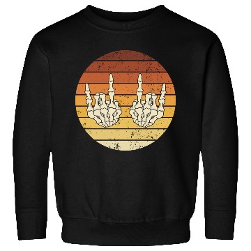 Discover Rock On Skeleton Sweatshirts