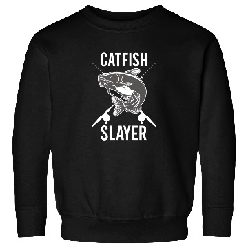 Discover Catfish Slayer - Wels Catfish Hunter Sweatshirts