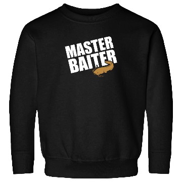 Discover Master Baiter - Wels Catfish Hunter Sweatshirts