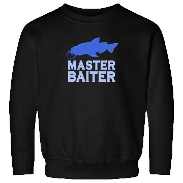 Discover Master Baiter - Wels Catfish Hunter Sweatshirts