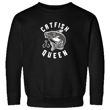 Discover Wels Catfish Design For A Catfish Queen Sweatshirts