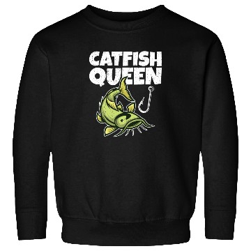 Discover Wels Catfish Design For A Catfish Queen Sweatshirts