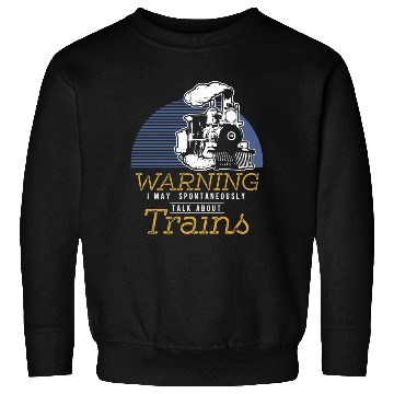 Discover Train Lover Locomotive Sweatshirts