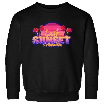 Discover Synthwave/Retrowave/Vaporwave 80s - Sunset Sweatshirts