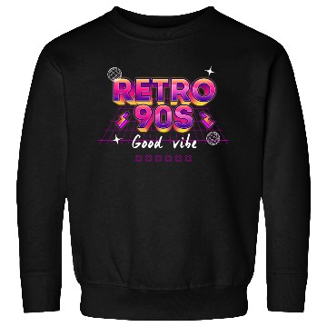 Discover 90s! - Synthwave/Retrowave/Vaporwave 90s Sweatshirts