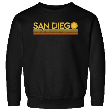 Discover Retro San Diego California Sweatshirts