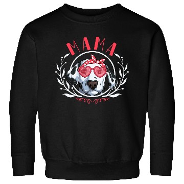 Discover Dalmatian Mom Dog Lover Puppy Cute Sweatshirts