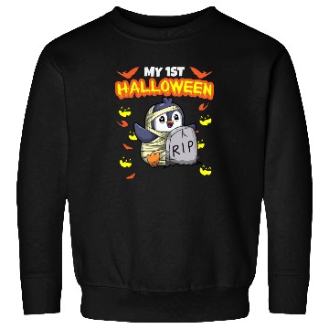 Discover My First Halloween Scary Hallow's Eve Birthday Sweatshirts