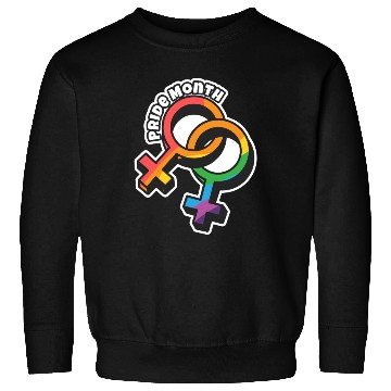 Discover Pride Month LGBTQ Sticker Sweatshirts