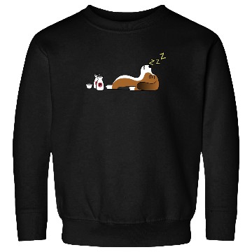 Discover Basset Hound Sake Drunk Sweatshirts
