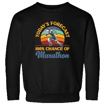 Discover Running Runner Half Marathon Retro Sweatshirts