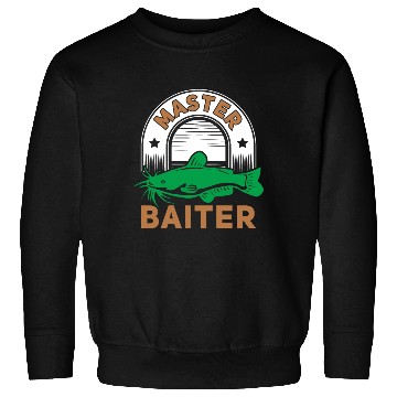 Discover Master Baiter - Wels Catfish Hunter Sweatshirts
