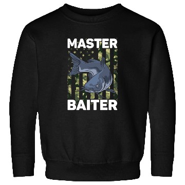 Discover Master Baiter - Wels Catfish Hunter Sweatshirts