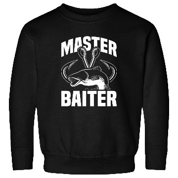 Discover Master Baiter - Wels Catfish Hunter Sweatshirts